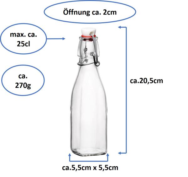 Swing Bügelflasche 0,25L - 12 Stück